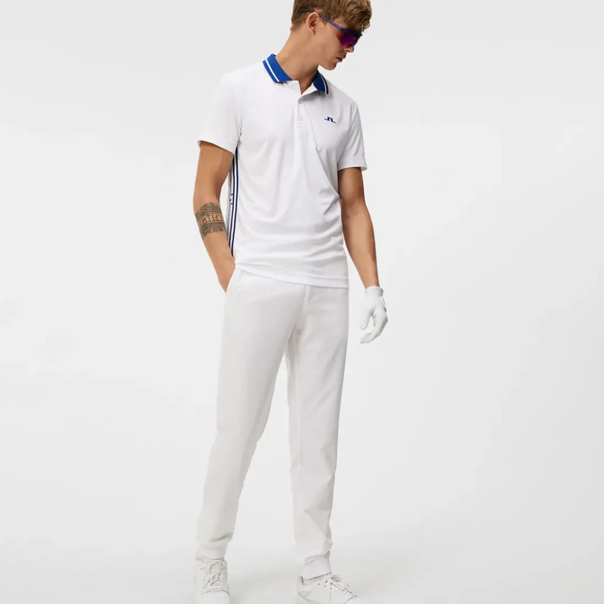 Best J.Lindeberg Men's Taiden Golf Polo Shirt Men's Polo Shirts