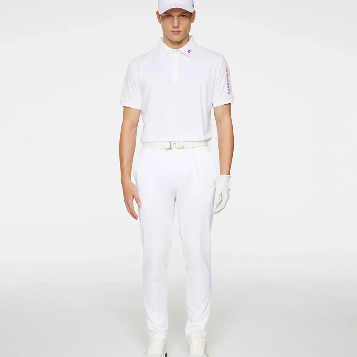 J.Lindeberg Men's Tour Tech Golf Polo Shirt Men's Polo Shirts