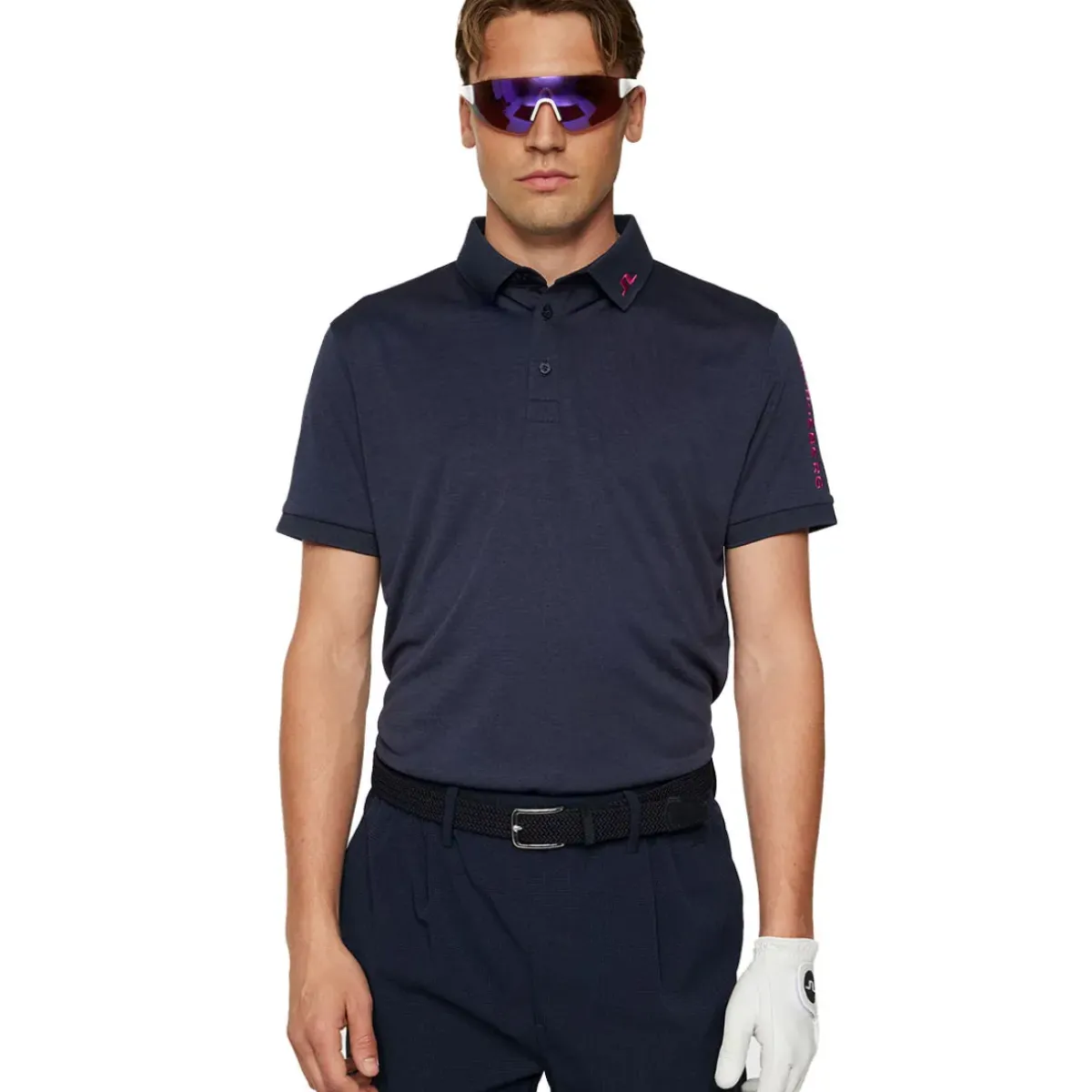 Sale J.Lindeberg Men's Tour Tech Golf Polo Shirt Men's Polo Shirts