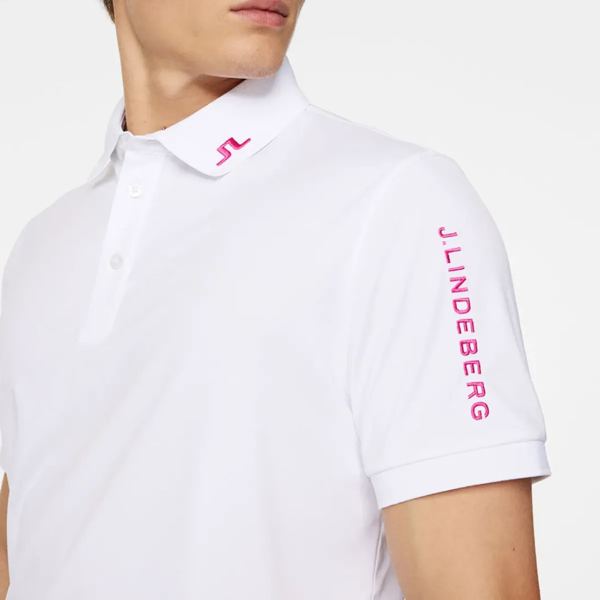 Sale J.Lindeberg Men's Tour Tech Golf Polo Shirt Men's Polo Shirts