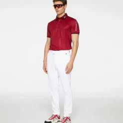Hot J.Lindeberg Men's Tour Tech Print Golf Polo Shirt Men's Polo Shirts