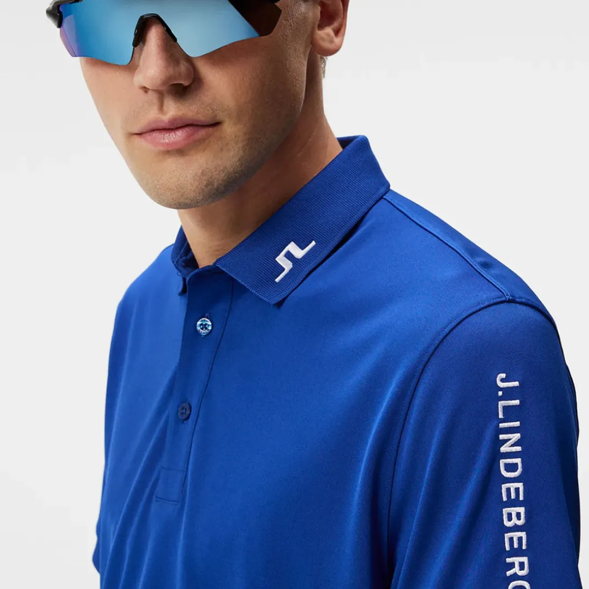 J.Lindeberg Men's Tour Tech Golf Polo Shirt Men's Polo Shirts