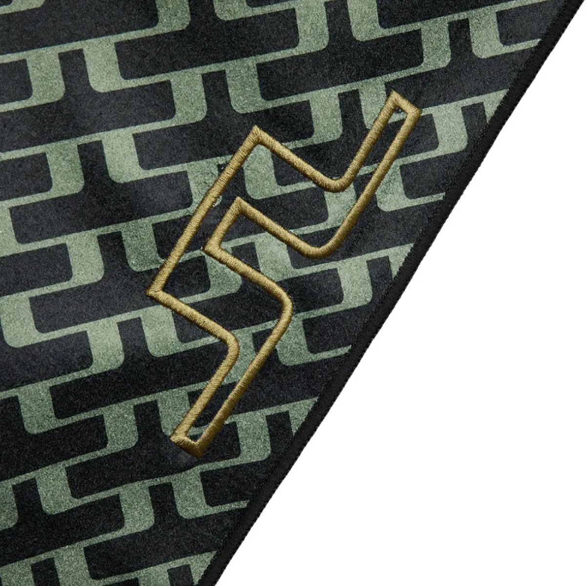 Outlet J.Lindeberg Structured Terry Print Golf Towel Golf Towels