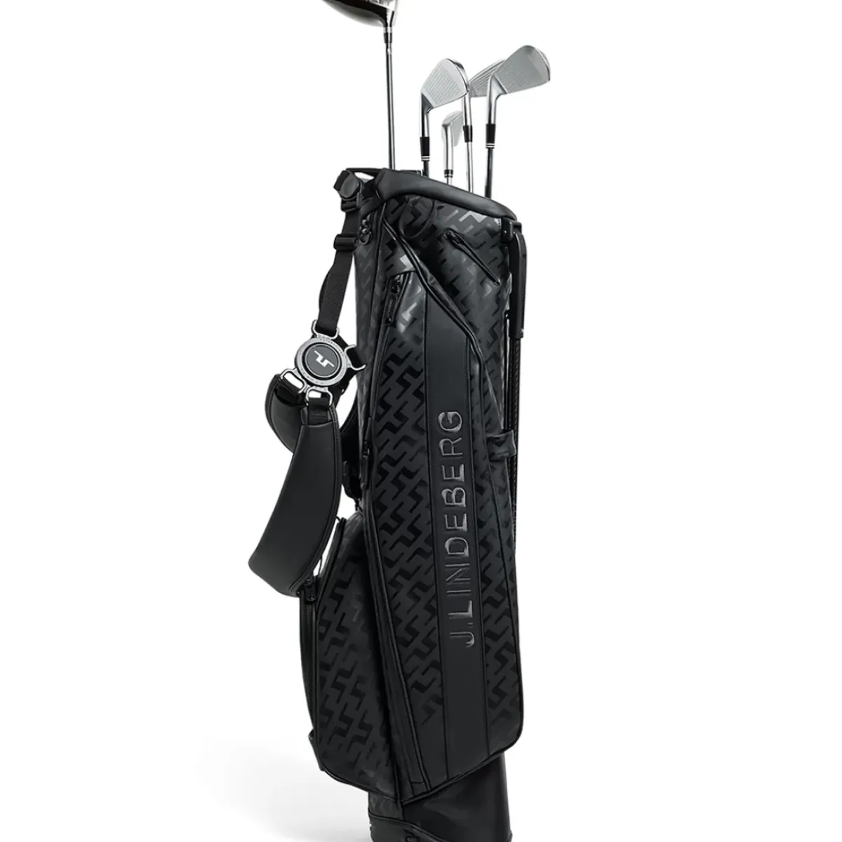 New J.Lindeberg Sunday Print Golf Stand Bag Carry/stand Bags