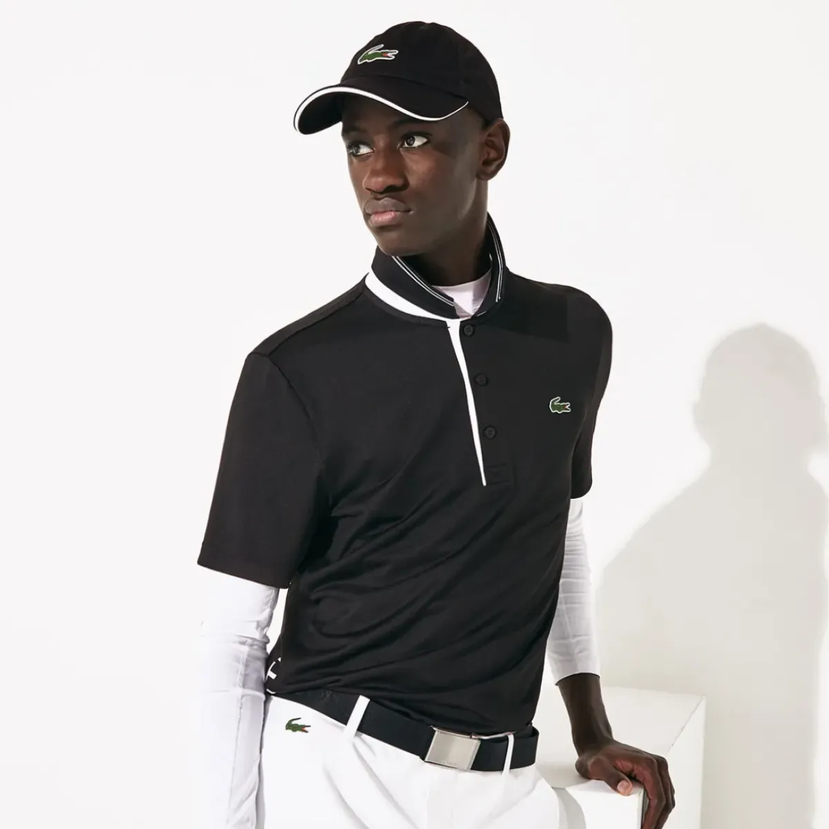 Hot SPORT Breathable Piqué Golf Cap Men's Caps & Hats