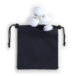 Online Lined Cotton Pouch Personalised Golf Accessories