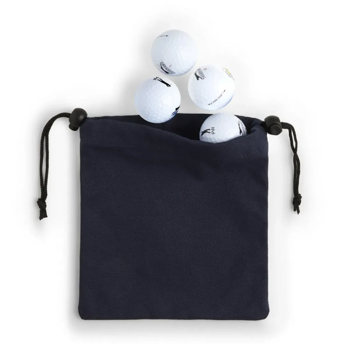 Online Lined Cotton Pouch Personalised Golf Accessories