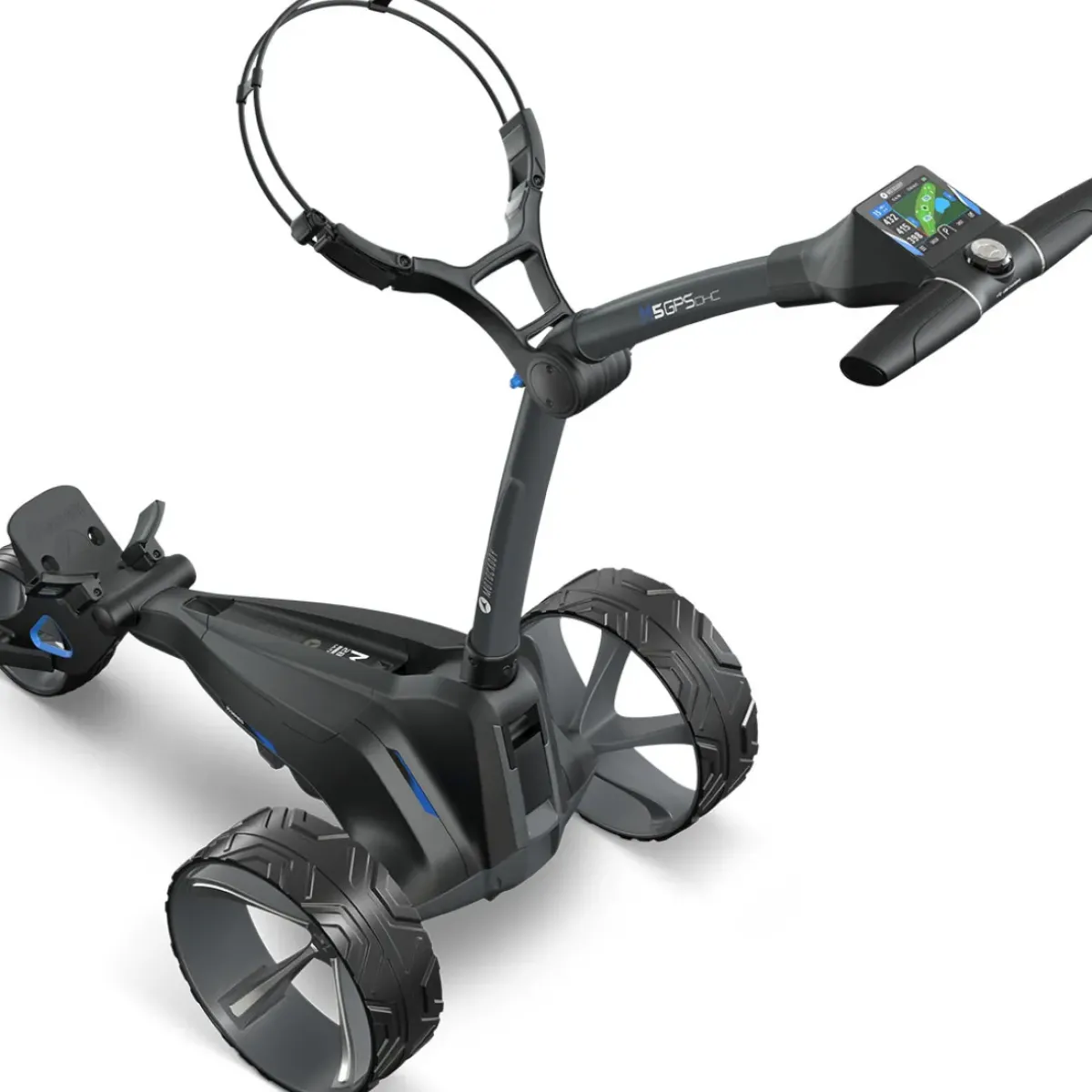 Clearance M5 GPS DHC Ultra Lithium Electric Golf Trolley Gps Electric Trolleys|Electric Trolleys