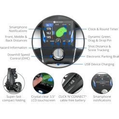 Clearance M5 GPS DHC Ultra Lithium Electric Golf Trolley Gps Electric Trolleys|Electric Trolleys