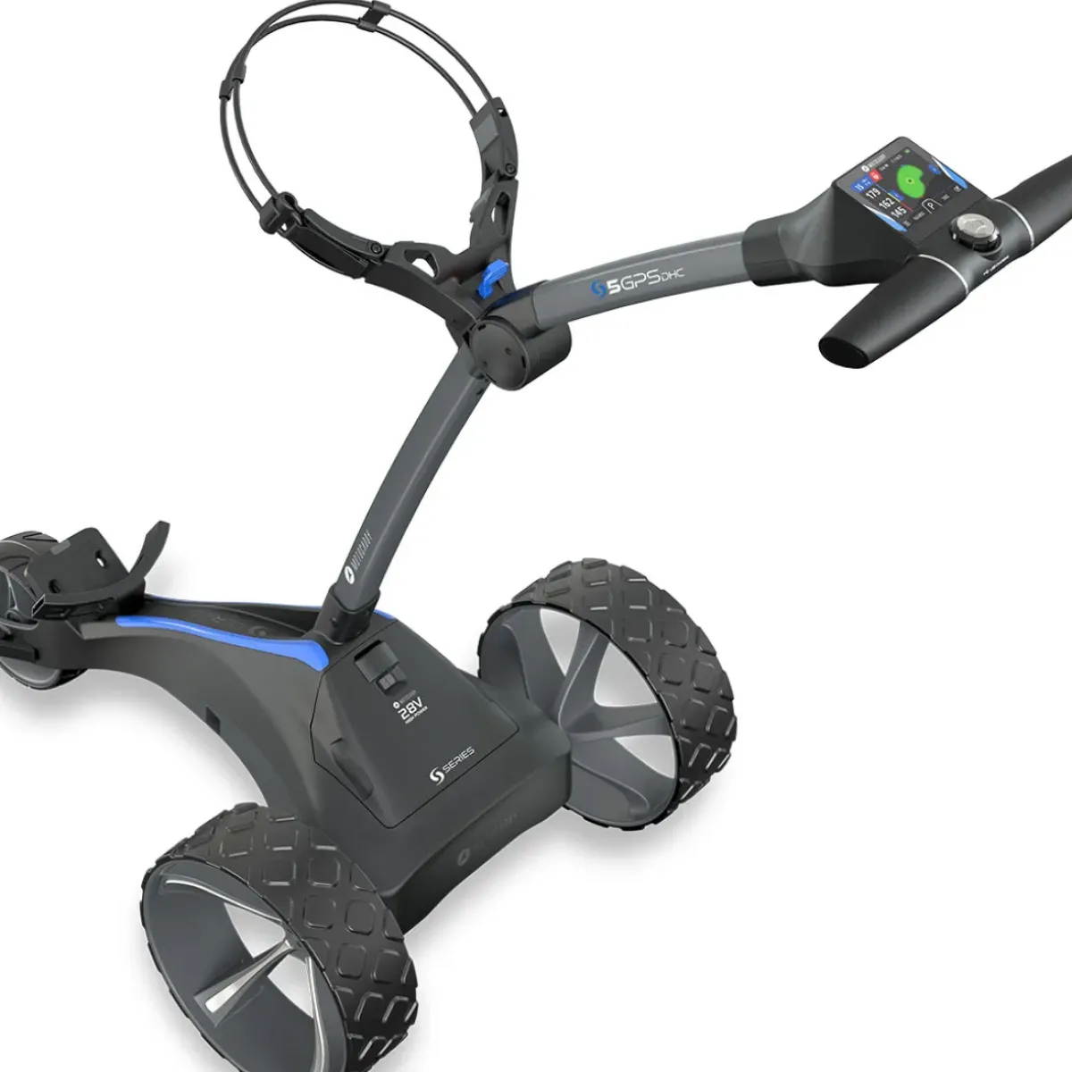 Online S5 GPS DHC Standard Range Electric Golf Trolley Gps Electric Trolleys|Electric Trolleys