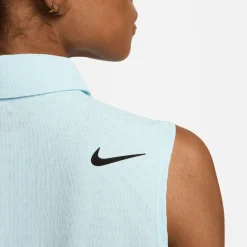 Online Nike Ladies Dri-FIT ADV Sleeveless Golf Polo Shirt Ladies Polo Shirts