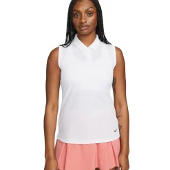 Nike Ladies Dri-FIT Victory Sleeveless Golf Polo Shirt Ladies Polo Shirts