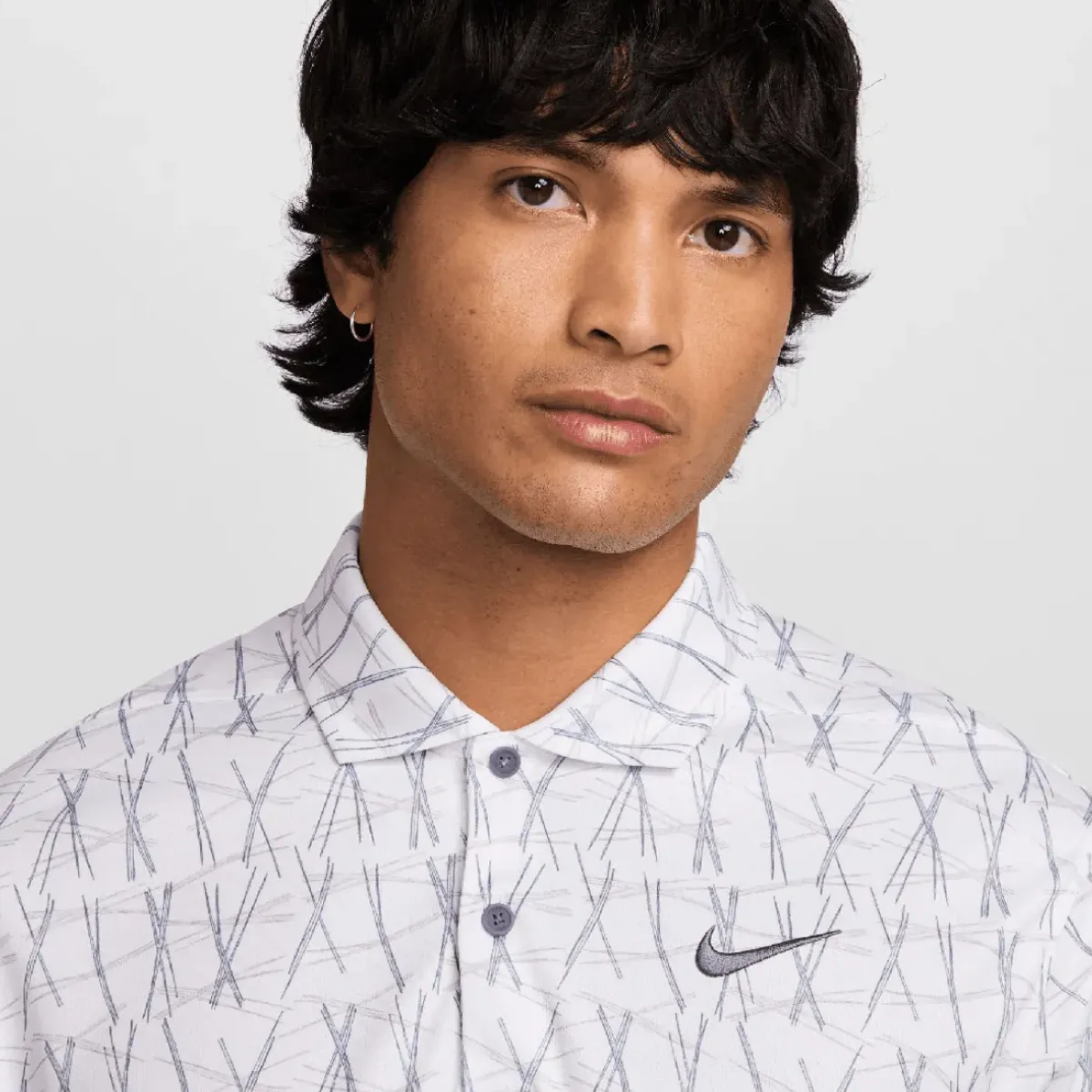 Online Nike Men's Dri-FIT Long Leaf Victory+ Golf Polo Shirt Men's Polo Shirts