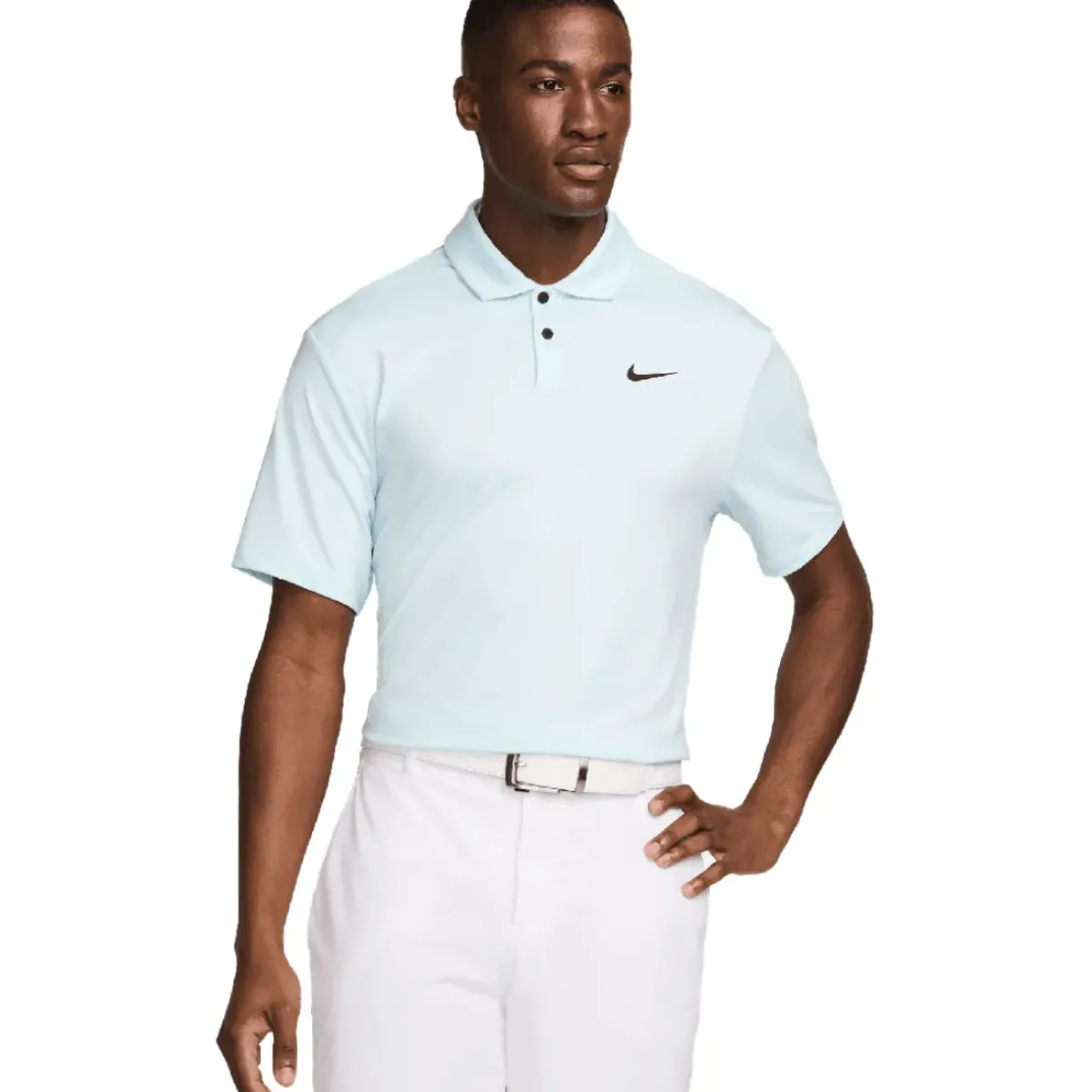 Sale Nike Men's Dri-FIT Solid Tour Golf Polo Shirt Men's Polo Shirts