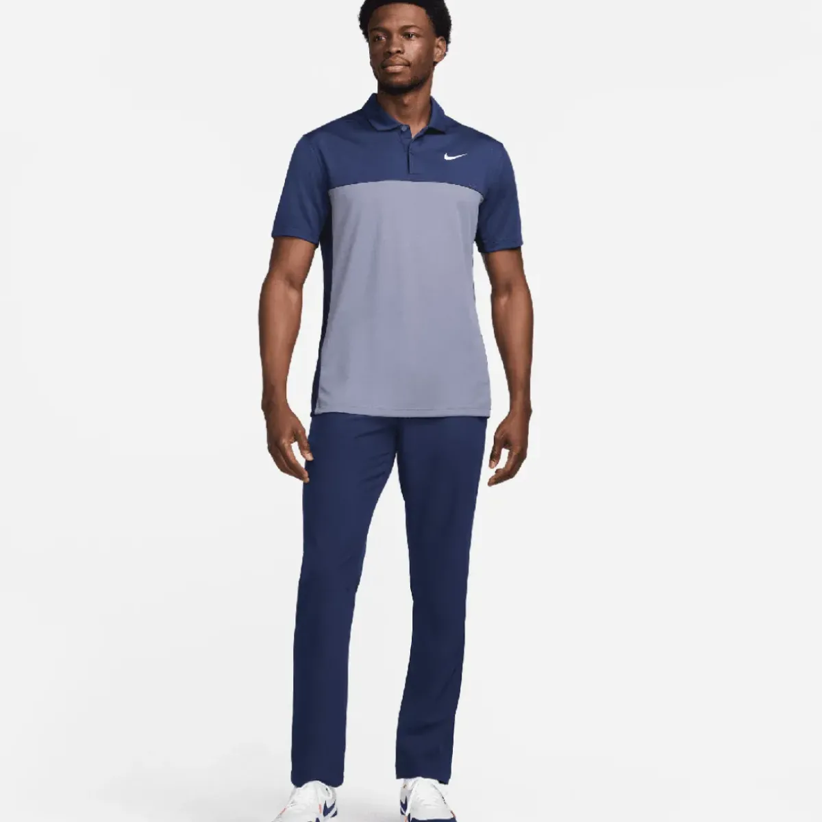 Nike Men's Dri-FIT Victory+ Block Golf Polo Shirt Men's Polo Shirts
