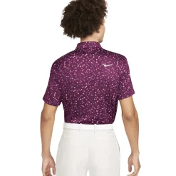 Hot Nike Men's Micro Floral Tour Golf Polo Shirt Men's Polo Shirts