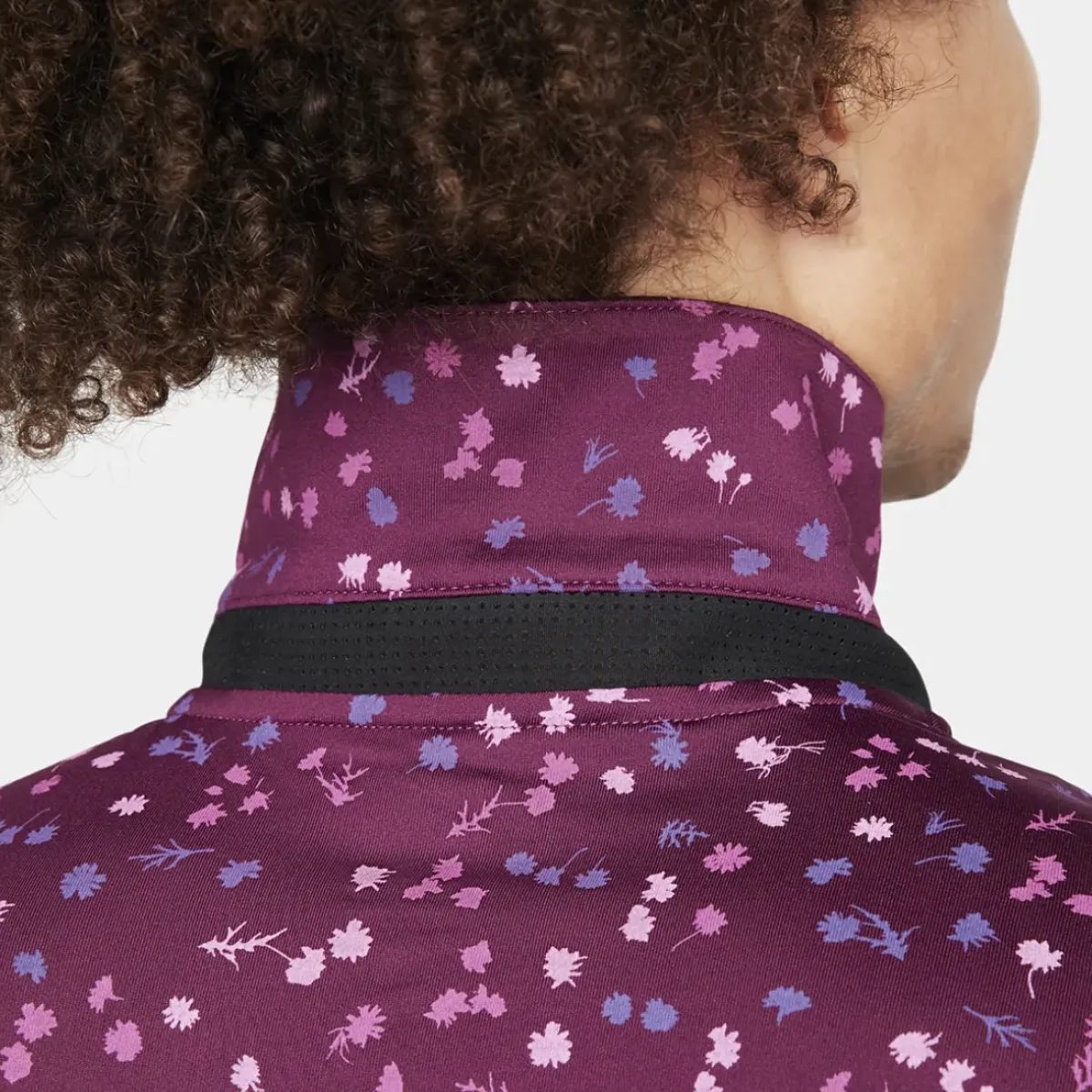 Hot Nike Men's Micro Floral Tour Golf Polo Shirt Men's Polo Shirts