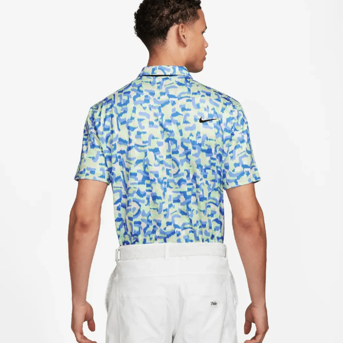 Outlet Nike Men's Tour Dri-FIT Confetti Golf Polo Shirt Men's Polo Shirts