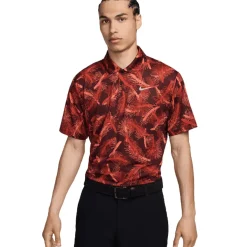 Sale Nike Men's Tour Pine Print Golf Polo Shirt Men's Polo Shirts
