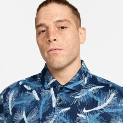 Online Nike Men's Tour Pine Print Golf Polo Shirt Men's Polo Shirts