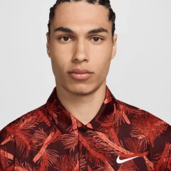 Online Nike Men's Tour Pine Print Golf Polo Shirt Men's Polo Shirts