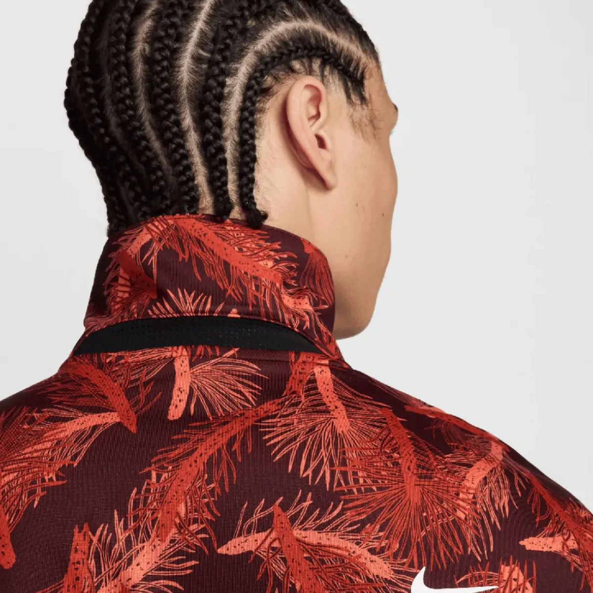 Hot Nike Men's Tour Pine Print Golf Polo Shirt Men's Polo Shirts