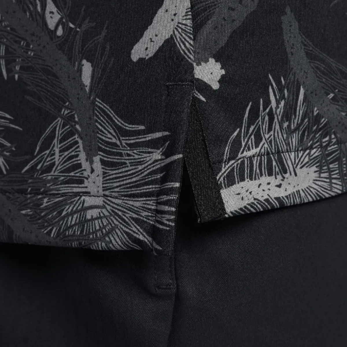 Hot Nike Men's Tour Pine Print Golf Polo Shirt Men's Polo Shirts