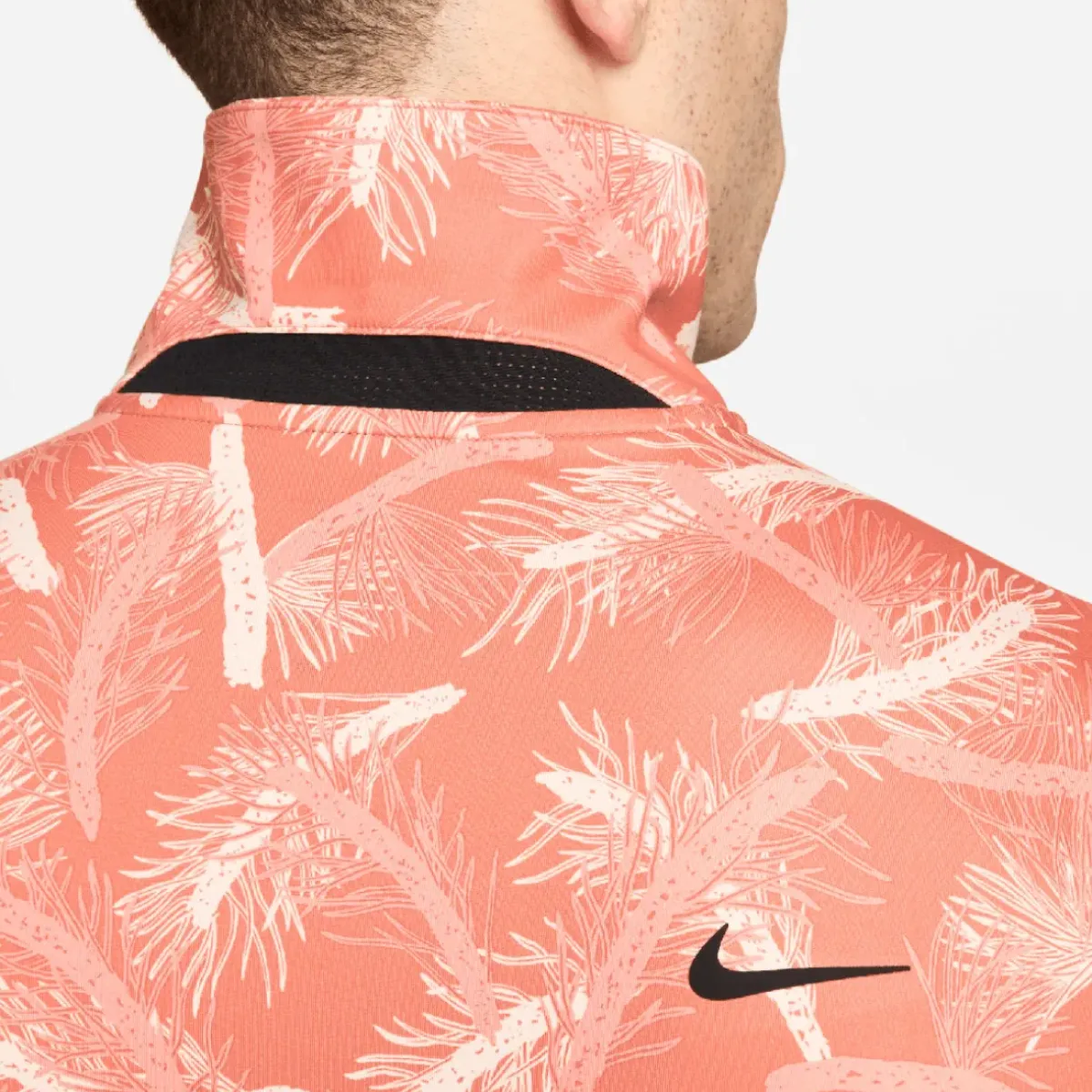 Hot Nike Men's Tour Pine Print Golf Polo Shirt Men's Polo Shirts