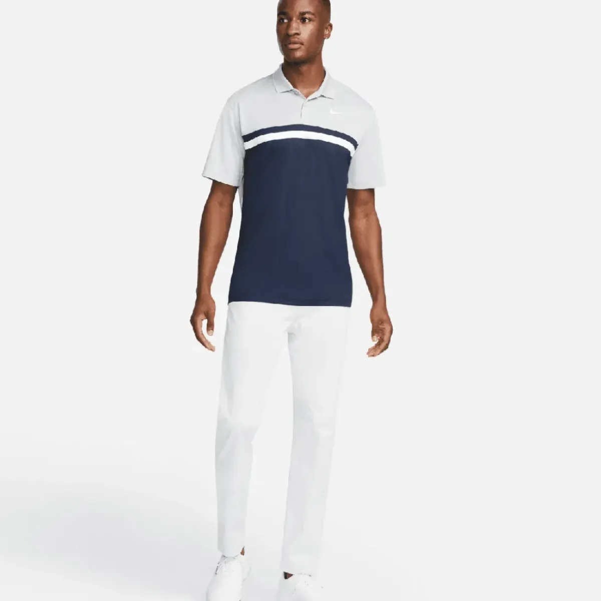 Clearance Nike Men's Victory Dri-FIT Colour Block Golf Polo Shirt Men's Polo Shirts