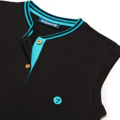 Discount OCEANTEE Ladies Oceanic Sleeveless Breathable Golf Polo Shirt Ladies Polo Shirts