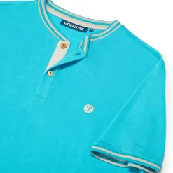 Clearance OCEANTEE Men's Oceanic Breathable Golf Polo Shirt Men's Polo Shirts