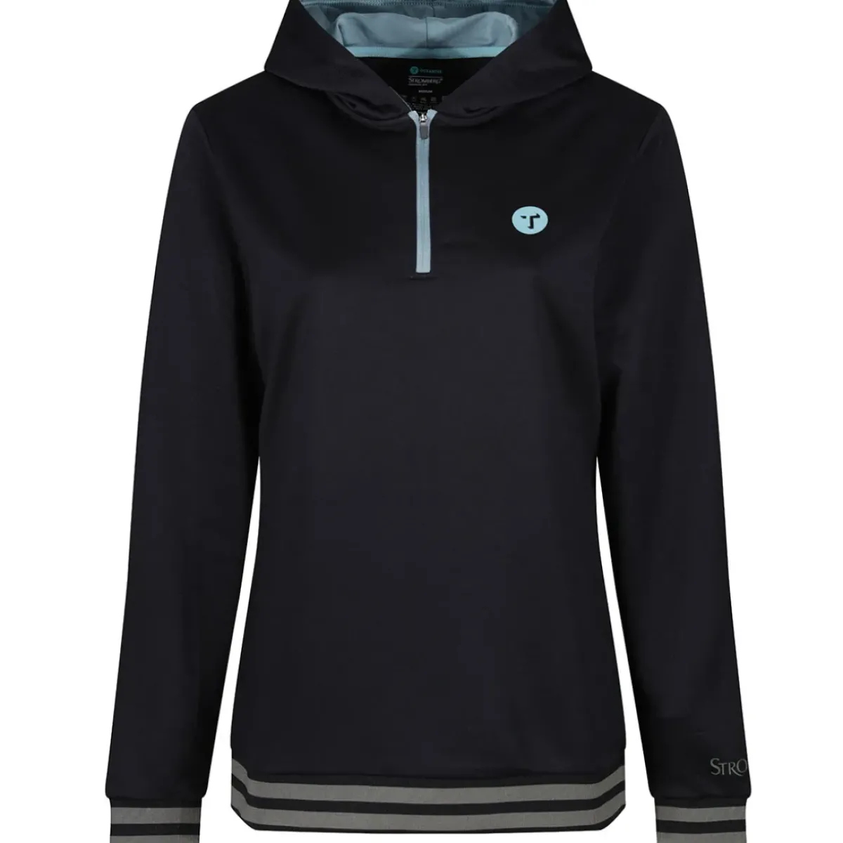 Discount OCEANTEE Stromberg Ladies Half Zip Golf Hoodie Ladies Midlayers|Men's Midlayers