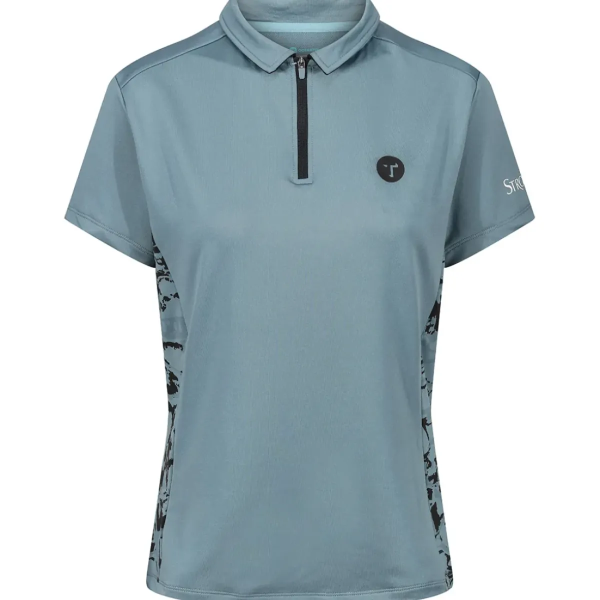 Clearance OCEANTEE Stromberg Ladies Print Golf Polo Shirt Ladies Polo Shirts