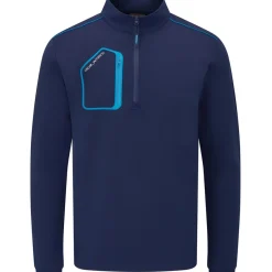 Hot Hastings Pocket Quarter Zip Golf Mid Layer Men's Sweaters|Men's Midlayers