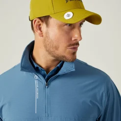 Men's Austin Golf Half Zip Golf Midlayer Men's Sweaters|Men's Midlayers