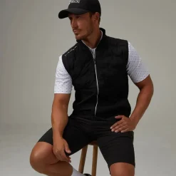 Best Men's Quinn Golf Gilet Men's Sweaters|Men's Gilets
