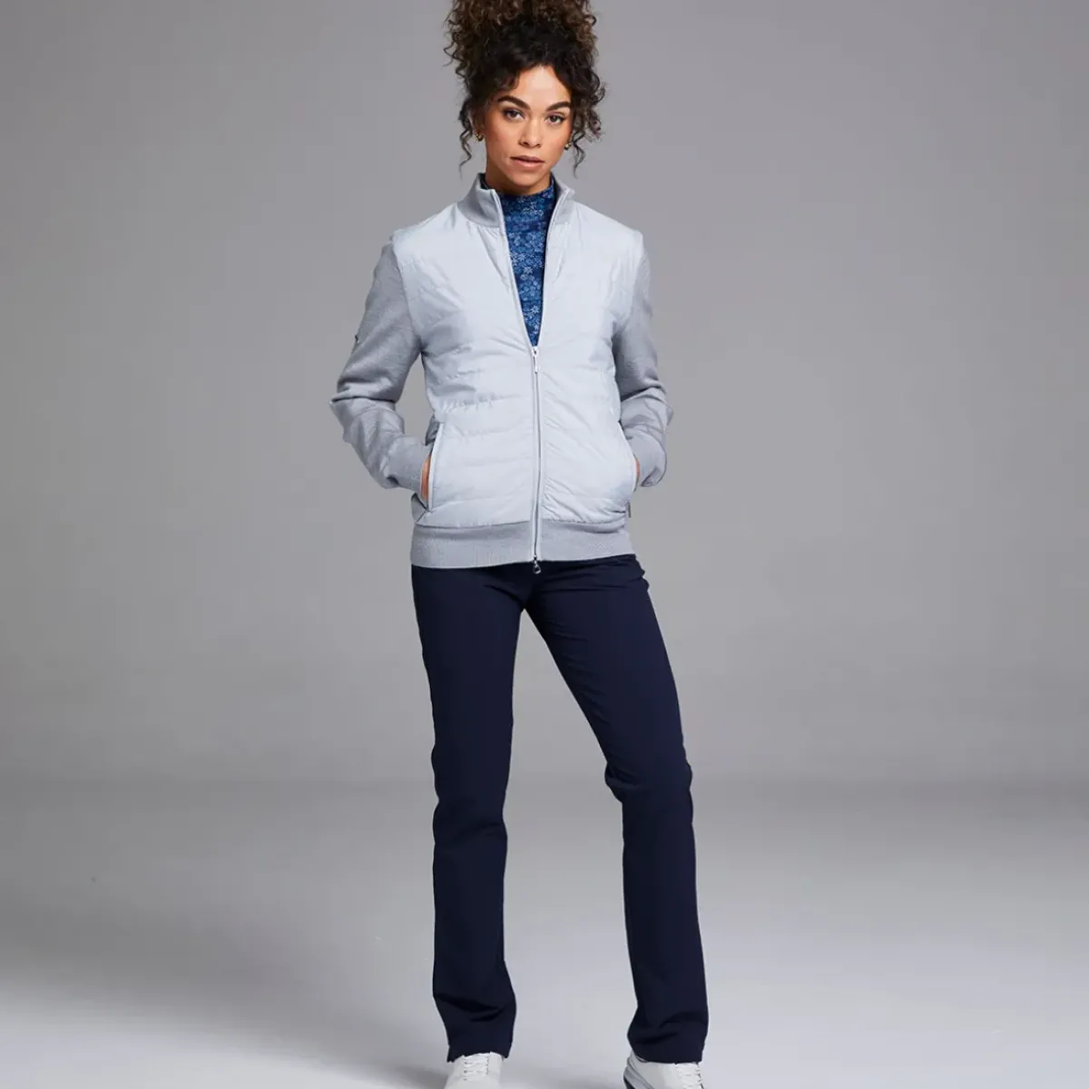 Outlet Ladies Breanna Full Zip Golf Mid Layer Ladies Midlayers|Men's Midlayers