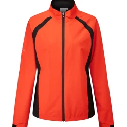 Hot Ladies Freda Full Zip Waterproof Golf Jacket Ladies Waterproofs|Ladies Jackets