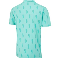 New Men's Arizona Cactus Golf Polo Shirt Men's Polo Shirts