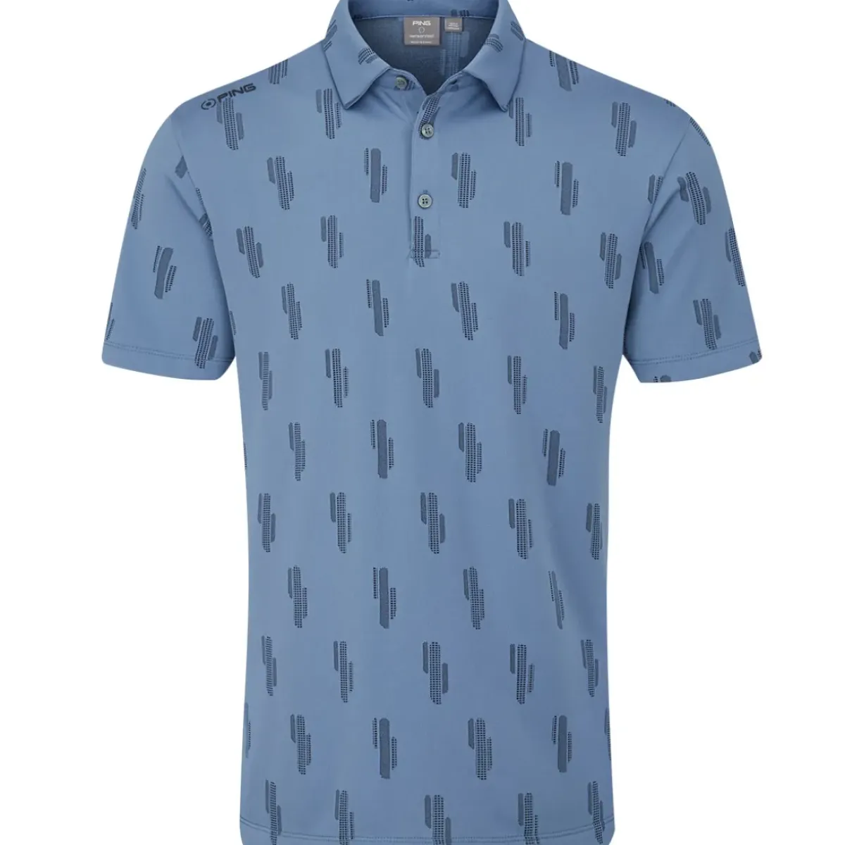 New Men's Arizona Cactus Golf Polo Shirt Men's Polo Shirts