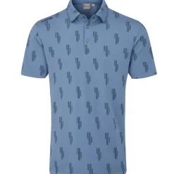 Online Men's Arizona Cactus Golf Polo Shirt Men's Polo Shirts