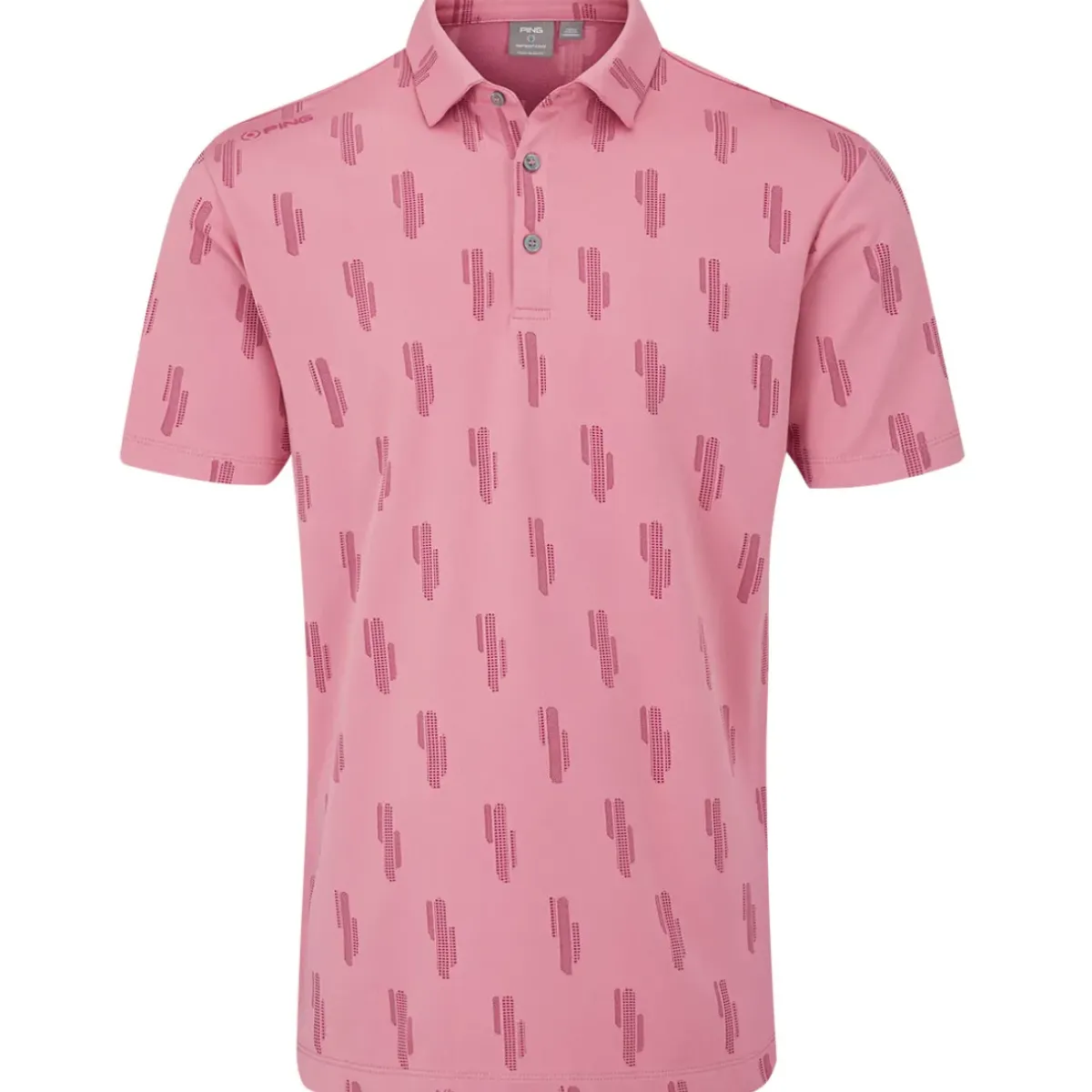 Online Men's Arizona Cactus Golf Polo Shirt Men's Polo Shirts
