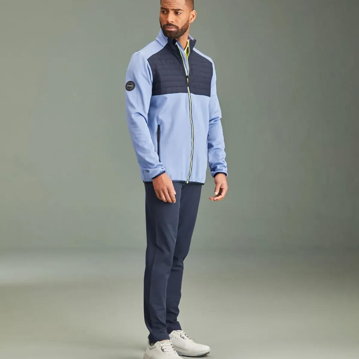 Men's Firth Hybrid Golf Jacket Men's Sweaters|Men's Jackets