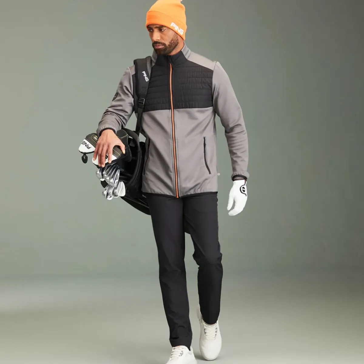 Men's Firth Hybrid Golf Jacket Men's Sweaters|Men's Jackets