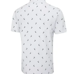 Discount Men's Gold Putter Print Golf Polo Shirt Men's Polo Shirts