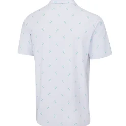 Outlet Men's Gold Putter Print Golf Polo Shirt Men's Polo Shirts