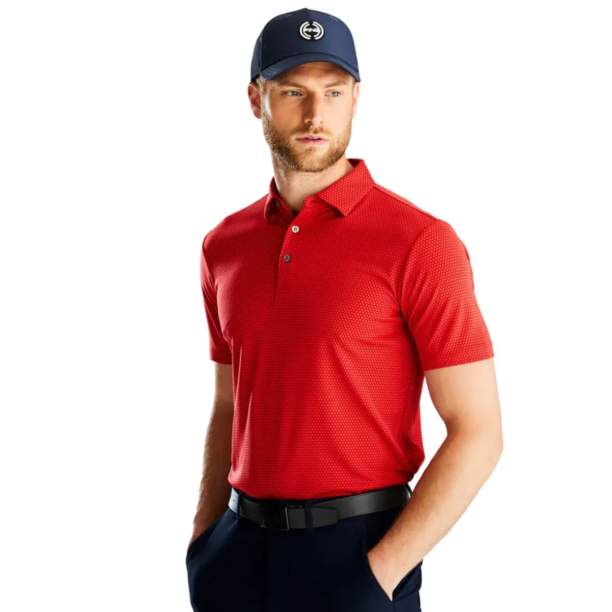 New Men's Halcyon Golf Polo Shirt Men's Polo Shirts
