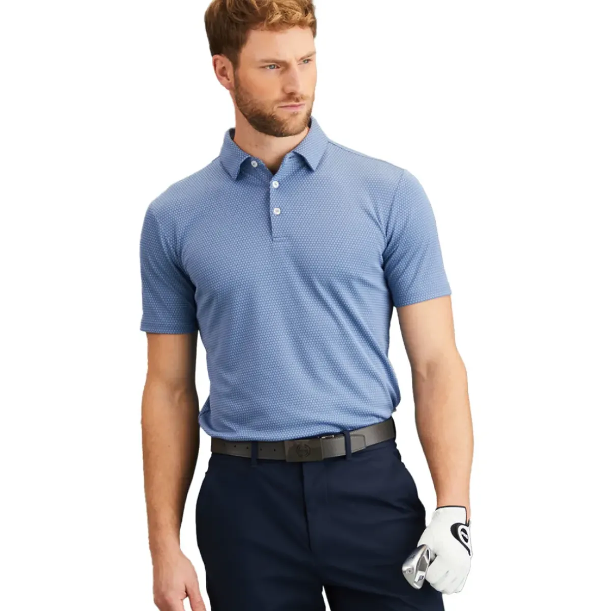 New Men's Halcyon Golf Polo Shirt Men's Polo Shirts