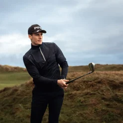 Sale Men's Latham Half-Zip Golf Midlayer Men's Sweaters|Men's Midlayers