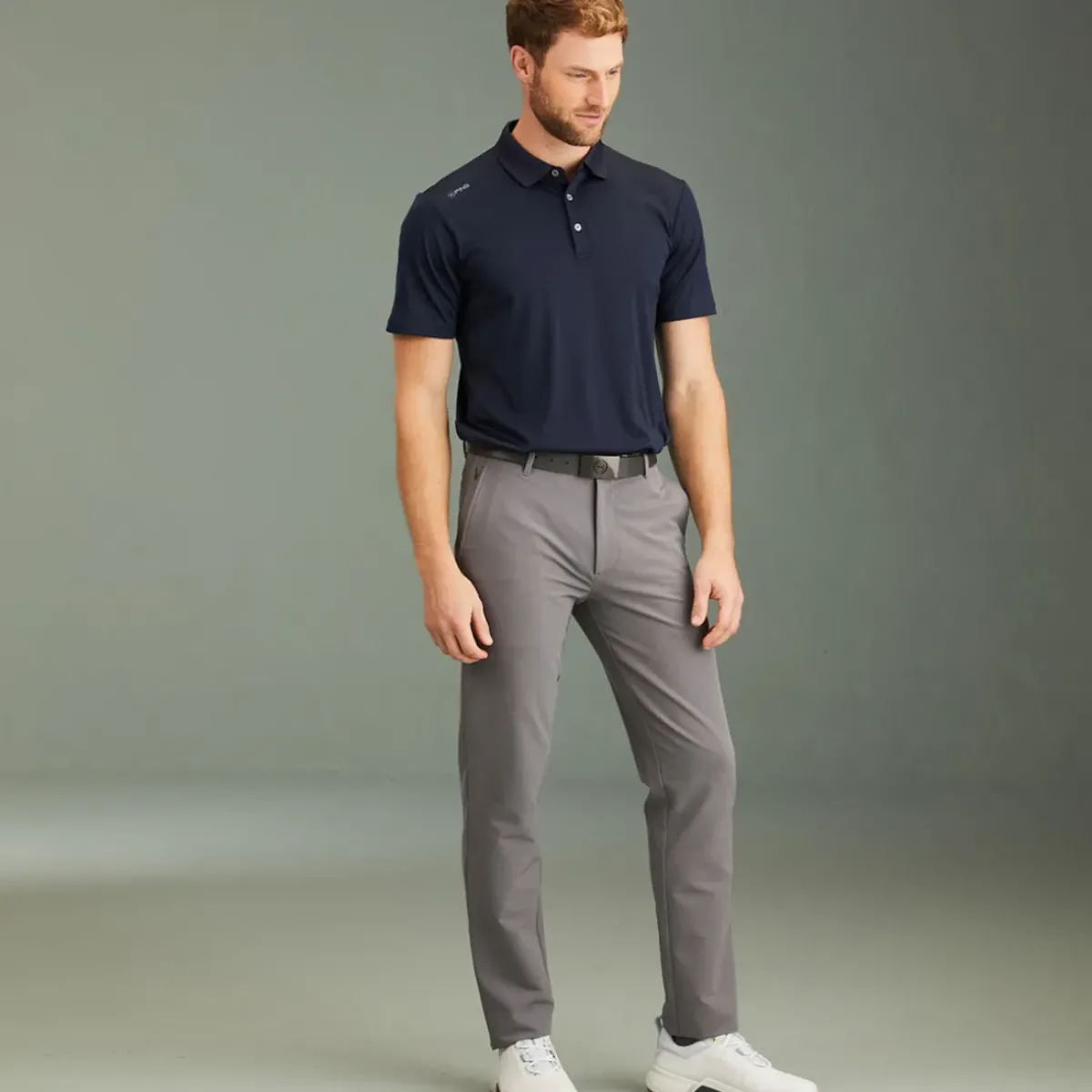 Online Men's Lindum Stretch Golf Polo Shirt Men's Polo Shirts